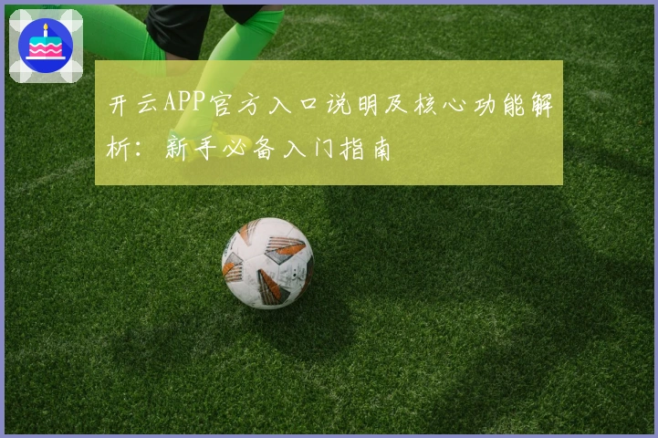 开云APP官方入口说明及核心功能解析:新手必备入门指南